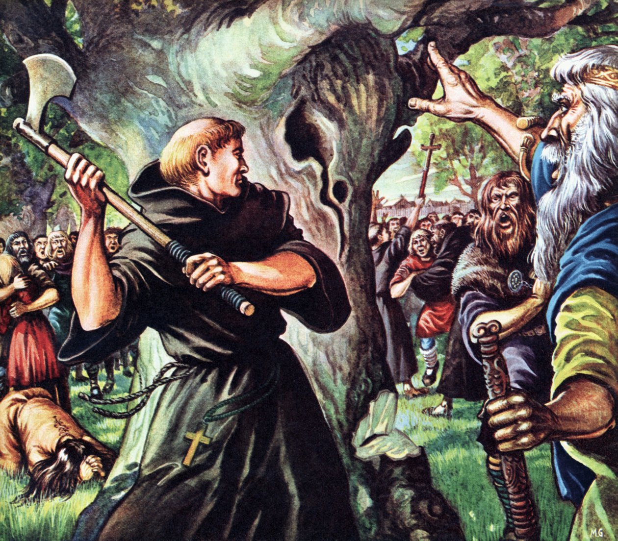 Saint Boniface av Michael Godfrey