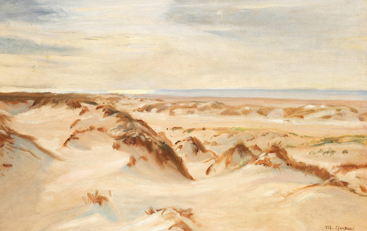Dunes, Skagen. av Michael Peter Ancher