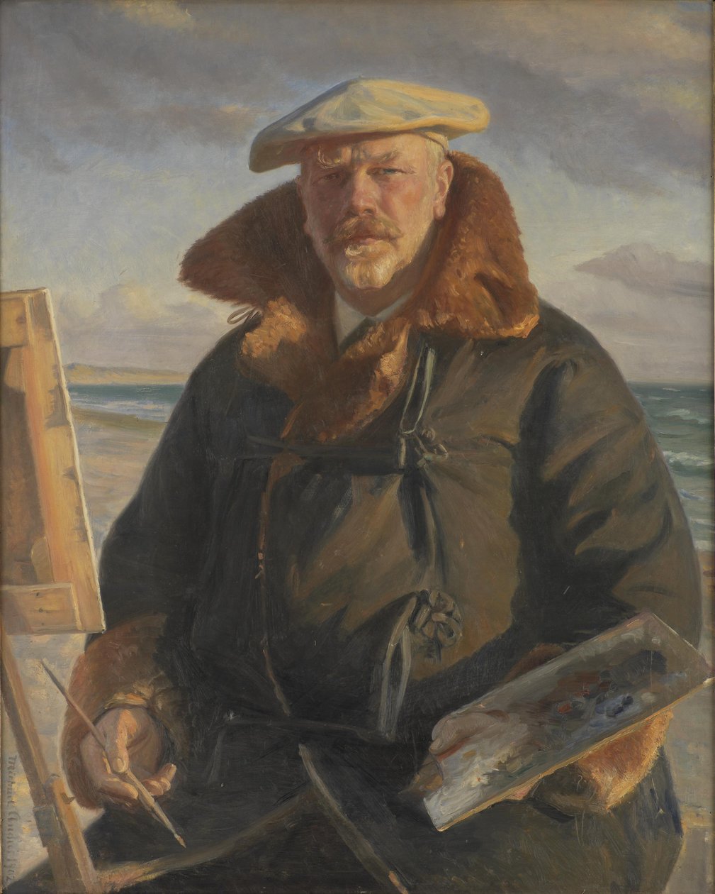 Självporträtt av Michael Peter Ancher