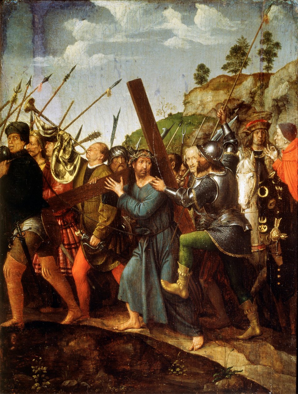 Kristus som bär korset, c1518-c1525 av Michael Sittow