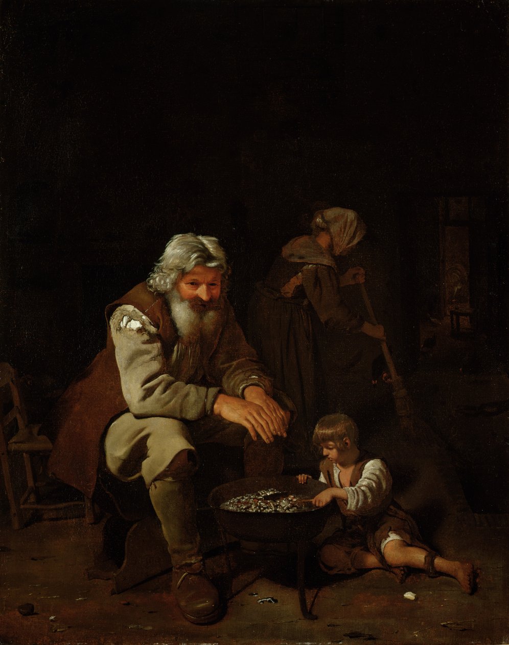 En allegori om vintern av Michael Sweerts