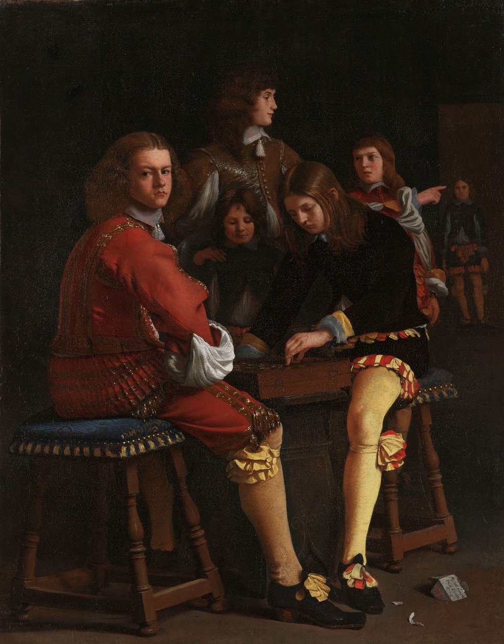 Draftspelarna av Michael Sweerts