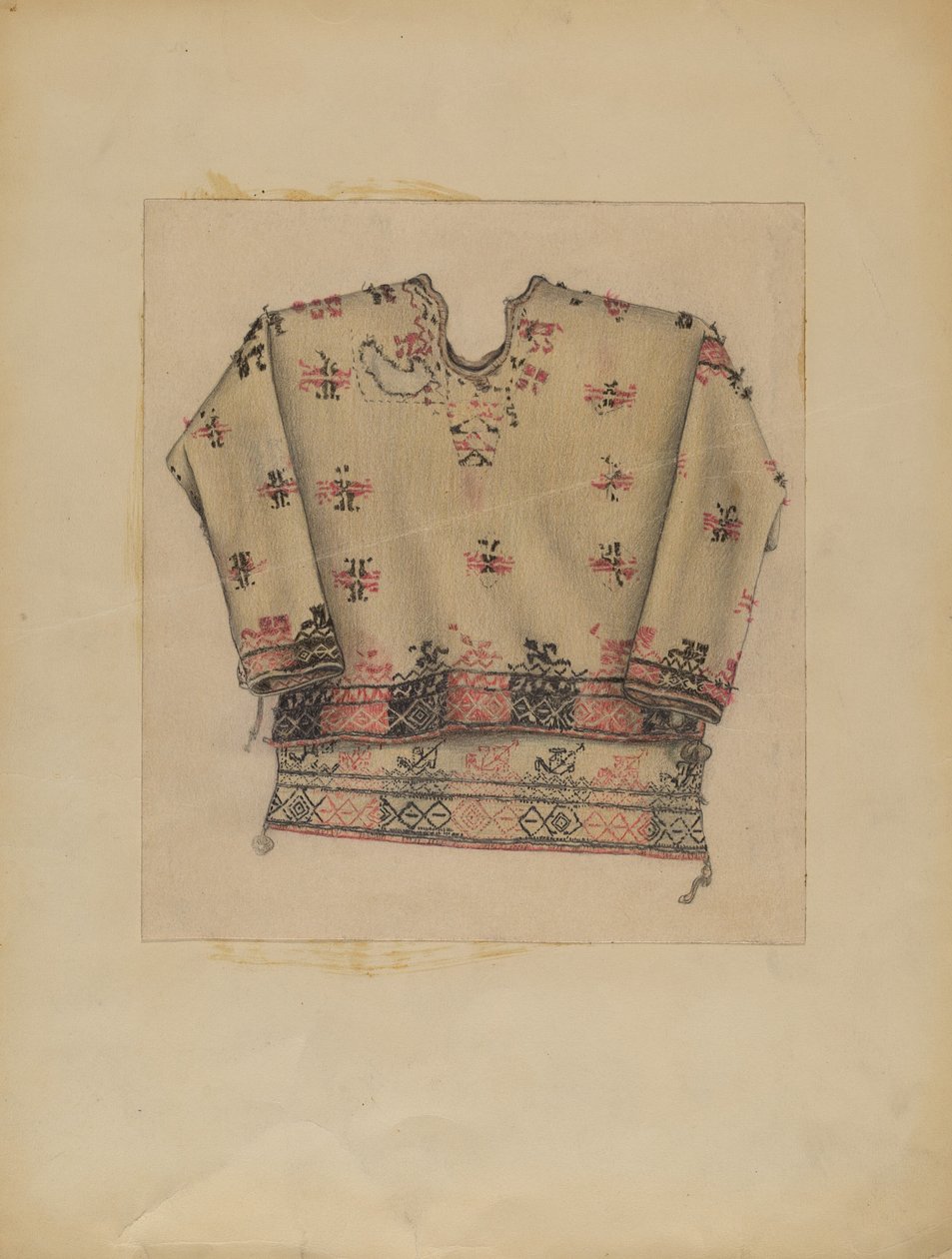Broderad damklänning av Michael Trekur