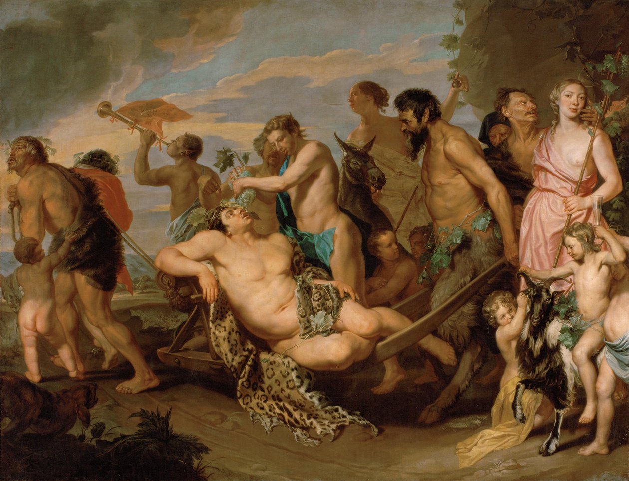 Bacchanalia, före 1659 (olja på duk) av Michaelina Wautier
