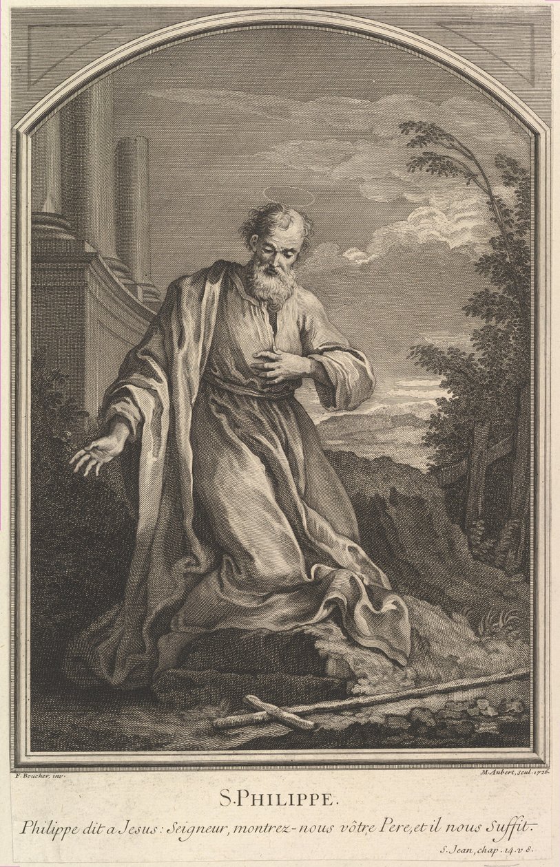 Sankt Filip, 1726. av Michel Aubert