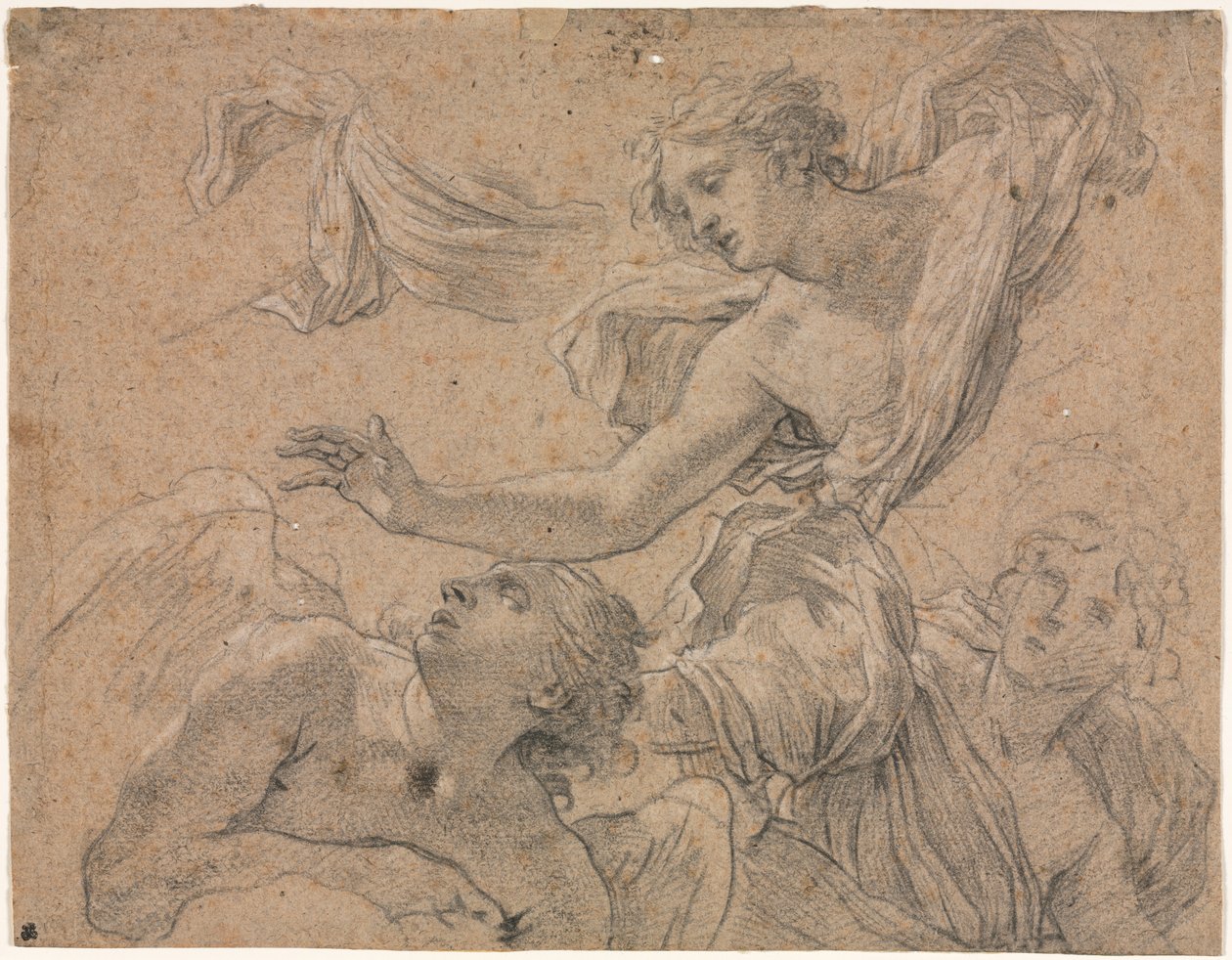 Studies of Angels (recto) av Michel Dorigny