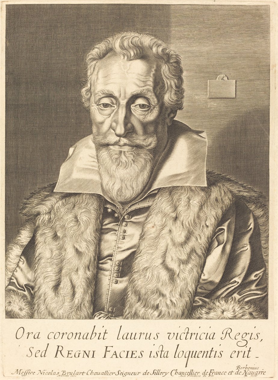 Nicolas Brulart av Michel Lasne