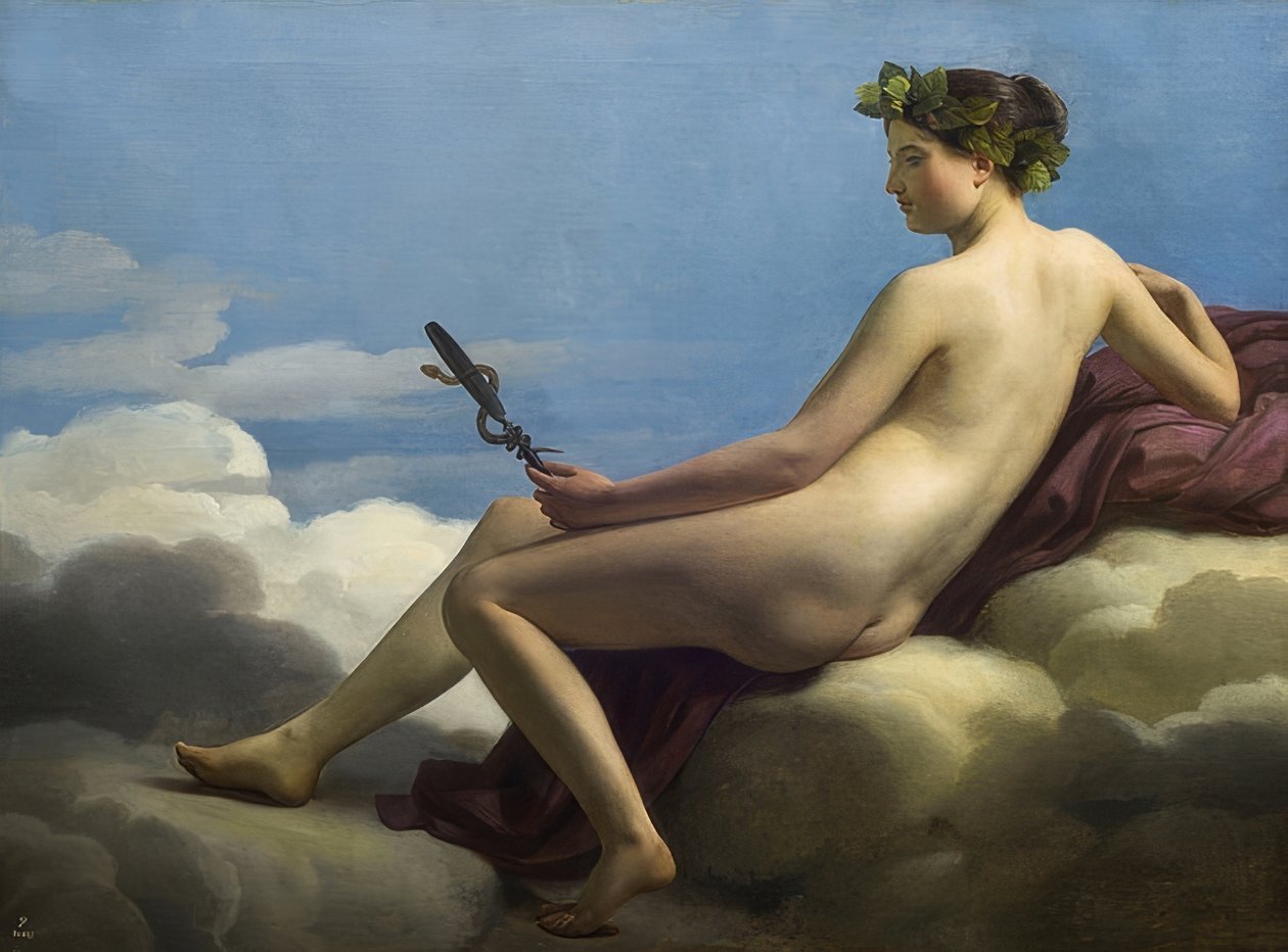 Allegori om visdom. 1823 av Michel Martin Drolling