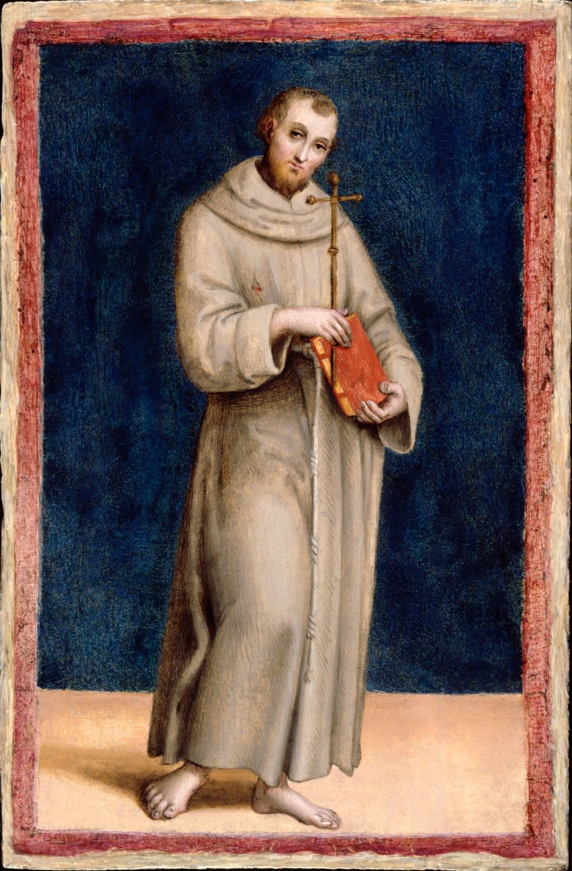 Saint Francis of Assisi av Michelangelo Buonarroti