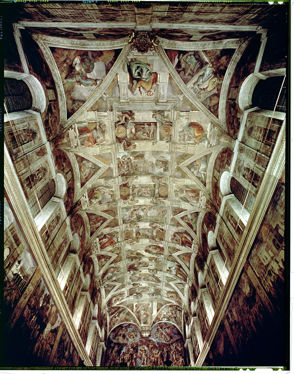 Sixtinska kapellets tak, 1508-12 av Michelangelo Buonarroti