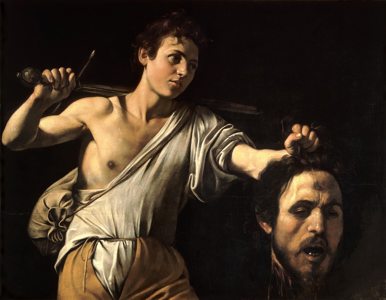 David with Head of Goliath av Michelangelo Merisi Caravaggio