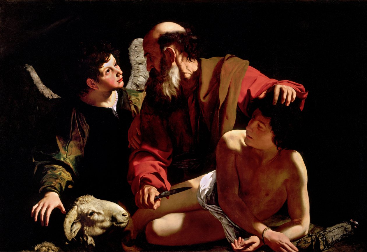 Sacrifice of Isaac av Michelangelo Merisi Caravaggio