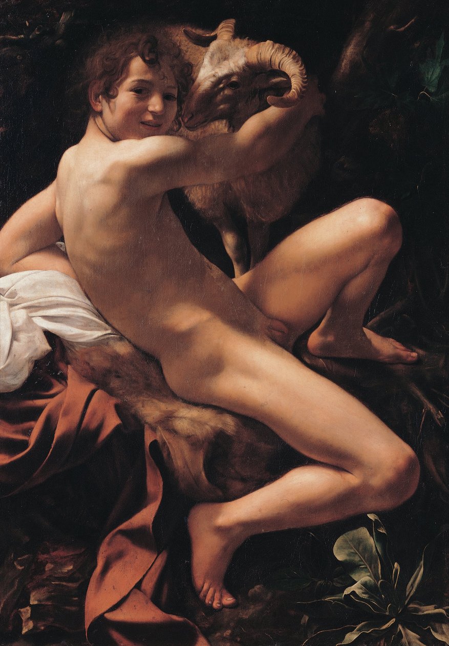 Sankt Johannes Döparen av Michelangelo Merisi Caravaggio