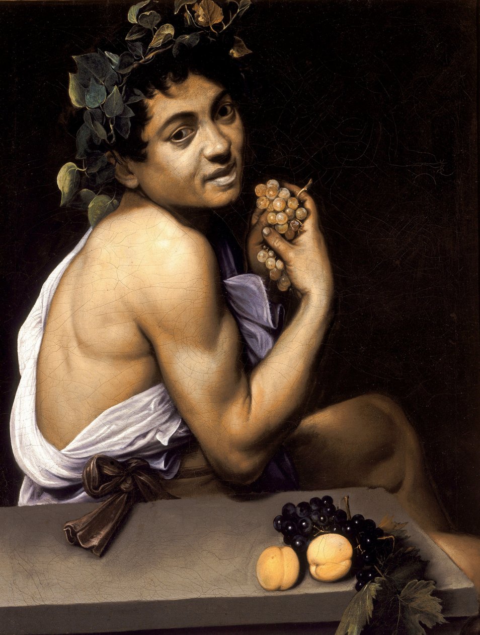 Young Sick Bacchus av Michelangelo Merisi Caravaggio