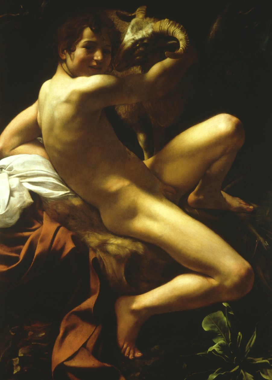 Johannes Döparen, 1602 av Michelangelo Merisi Caravaggio