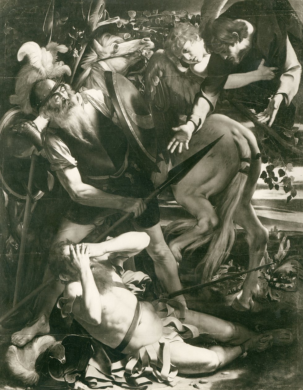 St Pauls omvändelse av Michelangelo Merisi Caravaggio