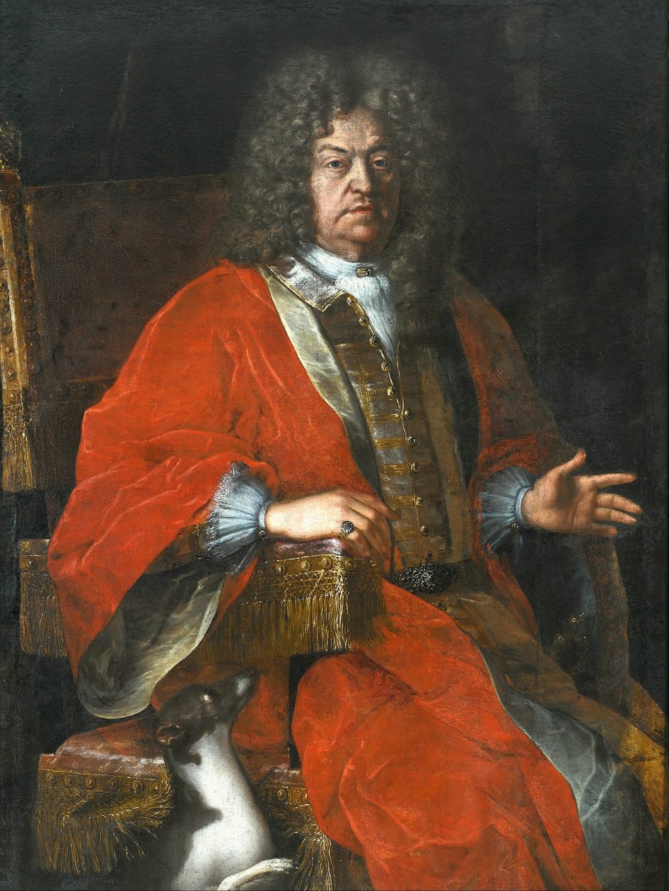 Portrait of Jan Dobrogost Krasiski av Michelangelo Palloni