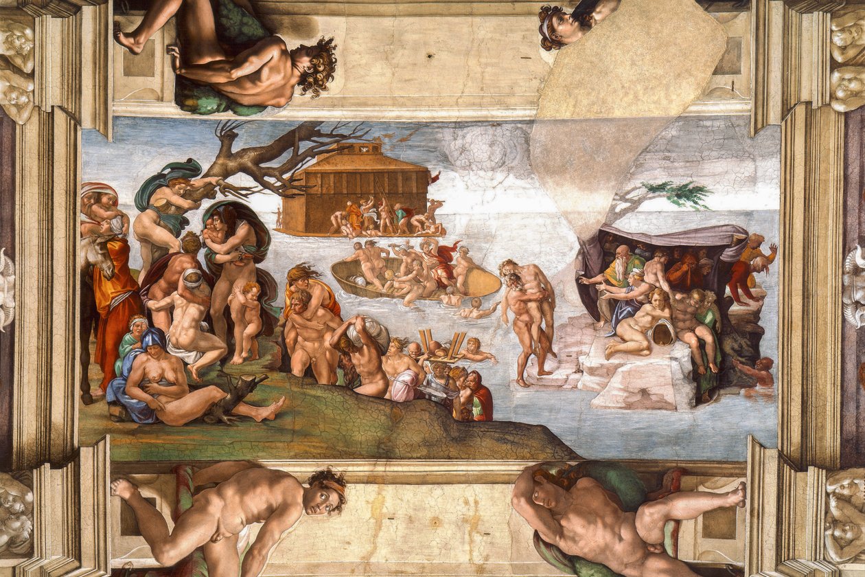 Syndafloden av Michelangelo