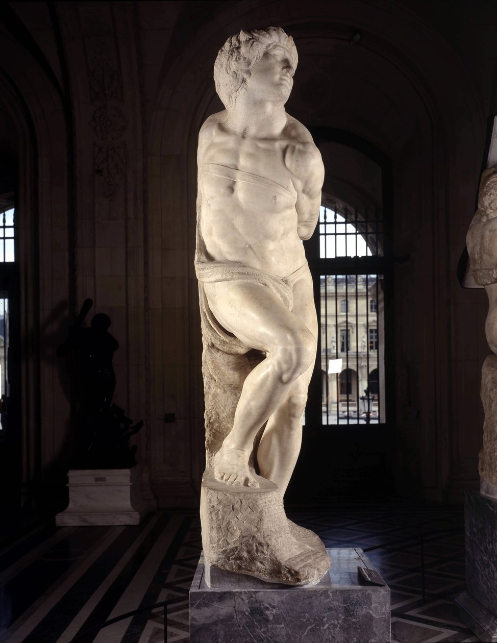 Captive, känd som The Rebel Slave av Michelangelo Buonarroti