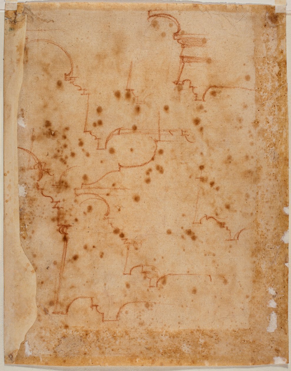Ramar för den laurentiska utkanten av Michelangelo Buonarroti