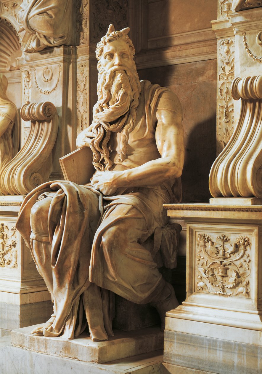 Moses av Michelangelo Buonarroti