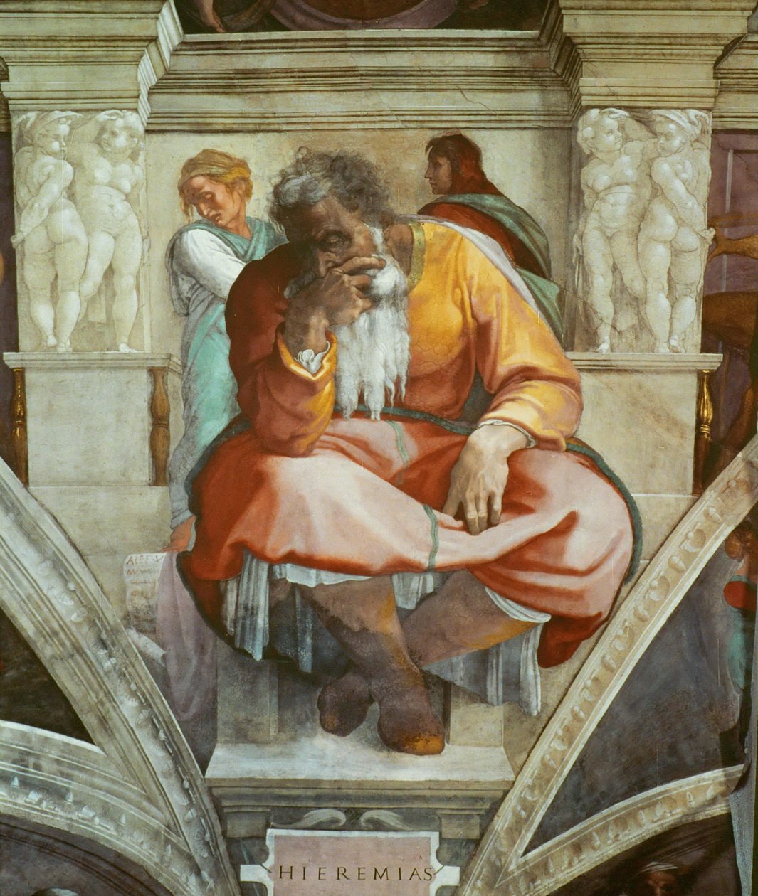 Profeten Jeremia av Michelangelo Buonarroti