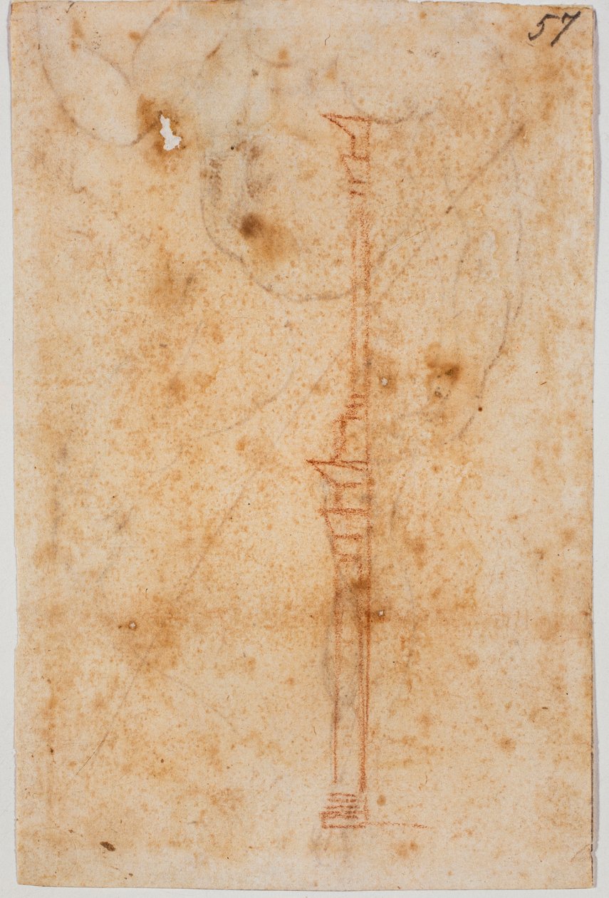Väggprofil av Michelangelo Buonarroti