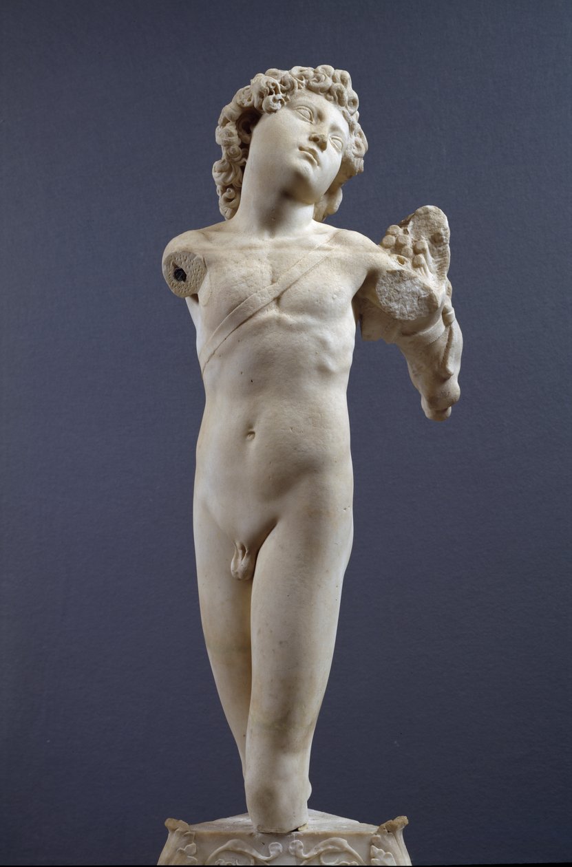 Ung bågskytt, ca 1490 (marmor) av Michelangelo Buonarroti
