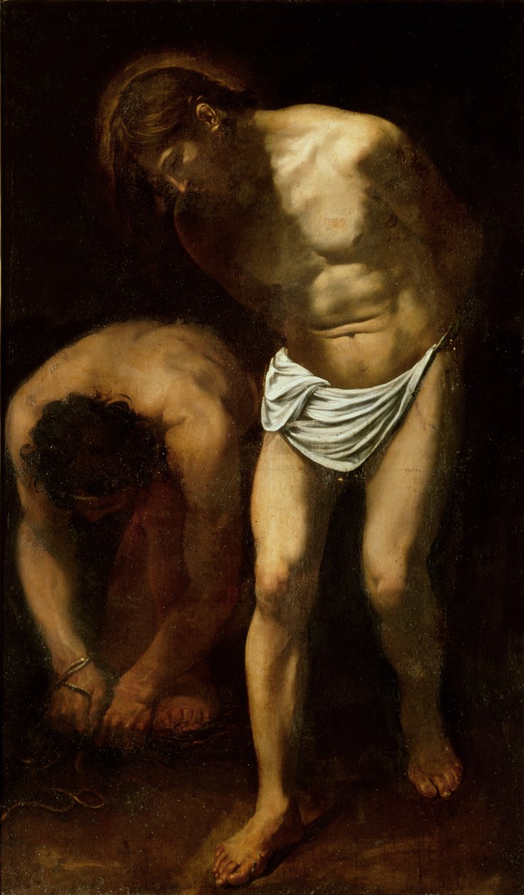 Flagelationen, c.1610 av Michelangelo Merisi Caravaggio