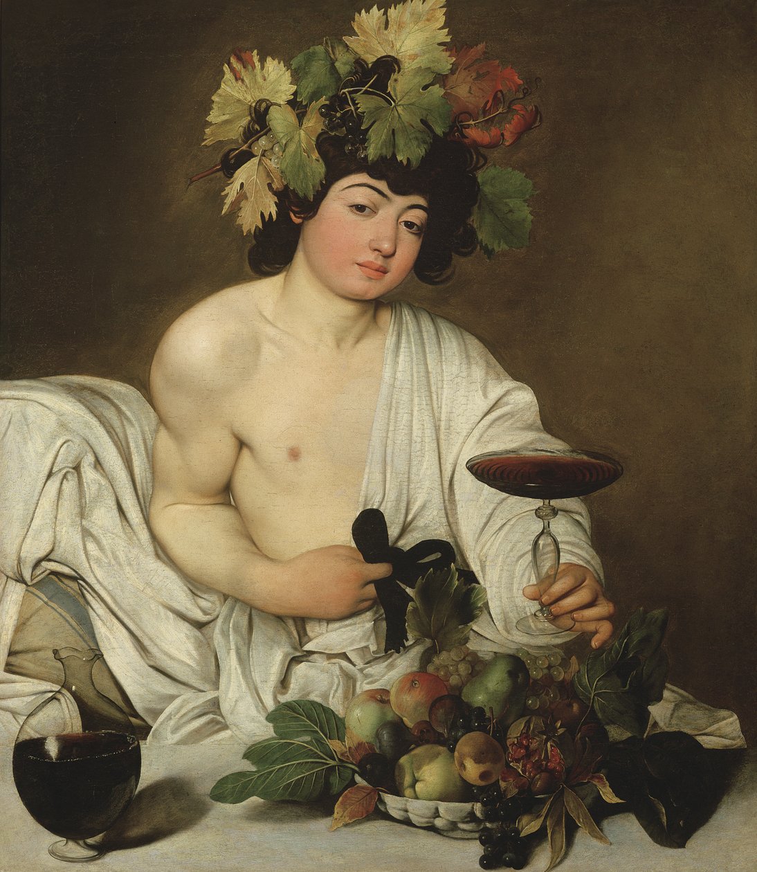 Den unge Bacchus, ca 1589 av Michelangelo Merisi Caravaggio