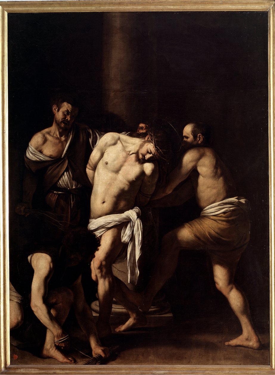Kristi flagellation av Michelangelo Merisi da Caravaggio