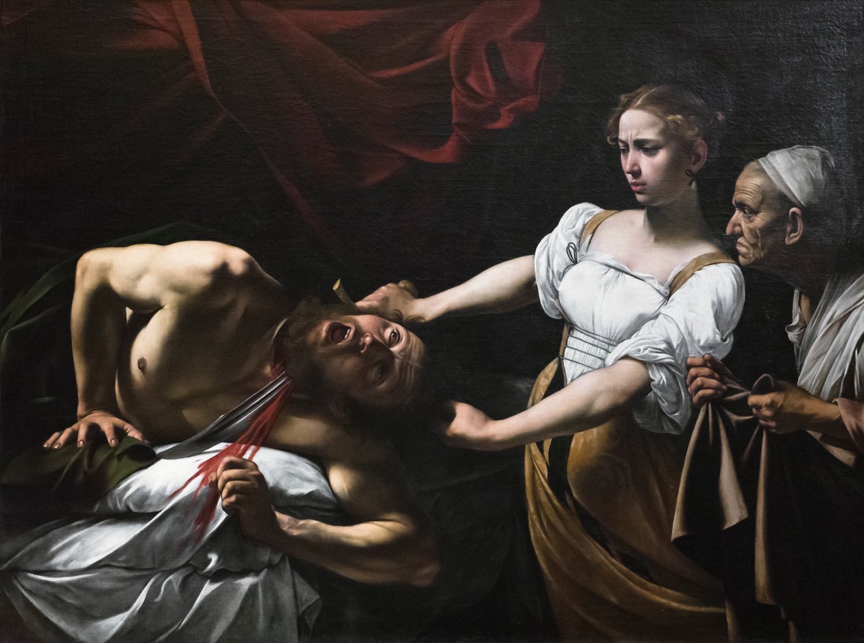 Judith och Holofernes av Michelangelo Merisi da Caravaggio