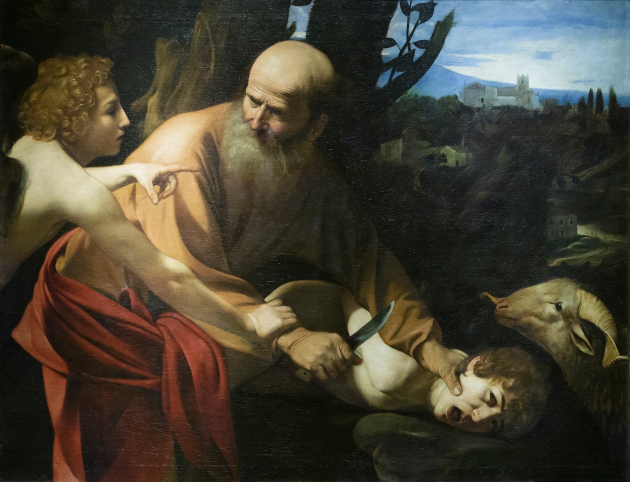 Isaks offer av Michelangelo Merisi da Caravaggio