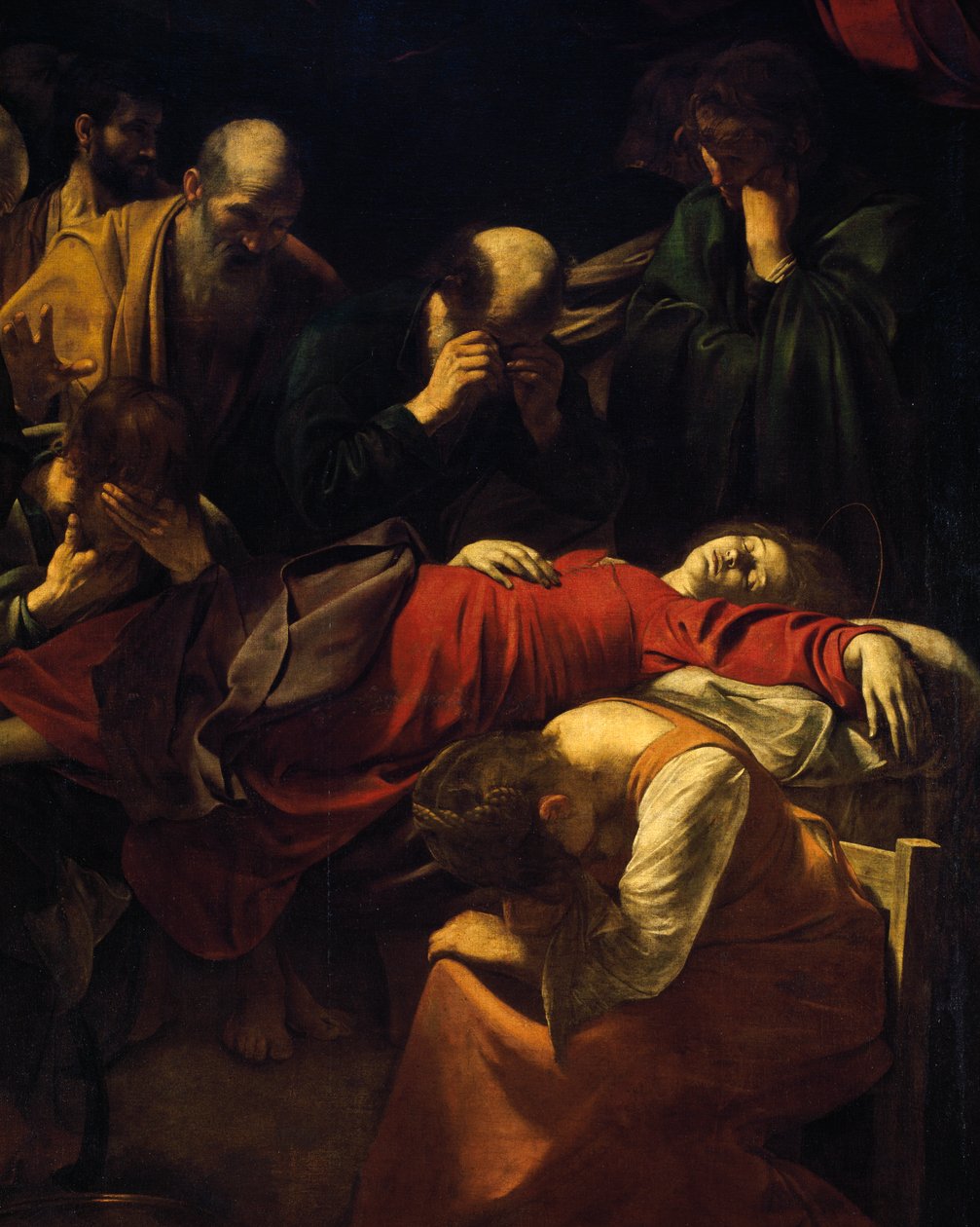 Jungfruns död av Michelangelo Merisi da Caravaggio