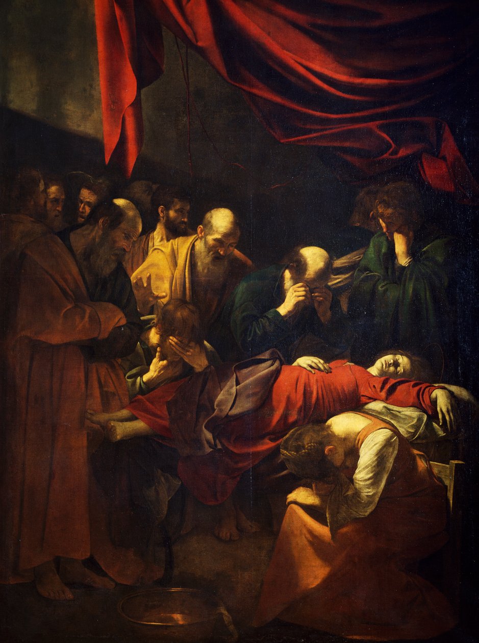 Jungfruns död av Michelangelo Merisi da Caravaggio