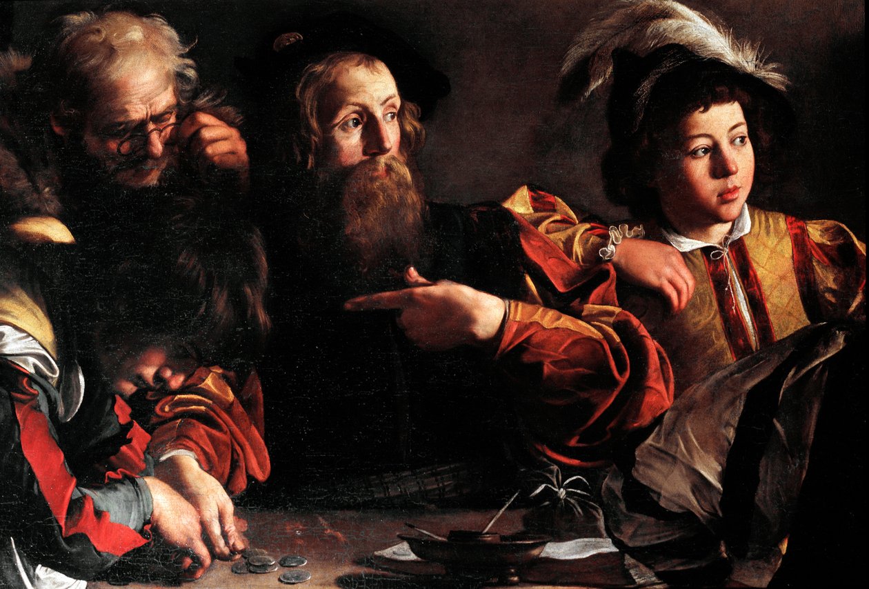 Matteus kallelse av Michelangelo Merisi da Caravaggio