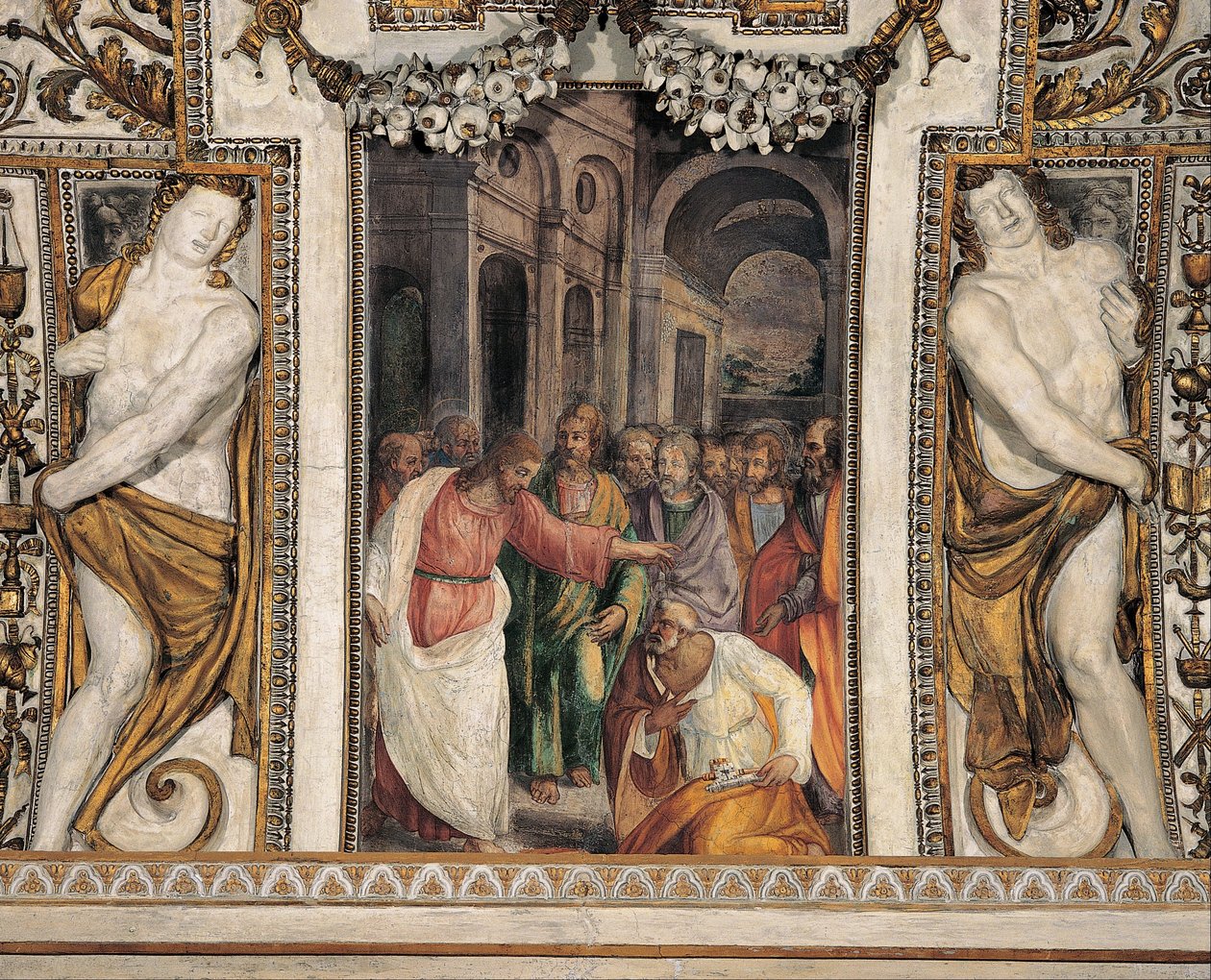Deliver of the Keys to Saint Peter av Michele Alberti