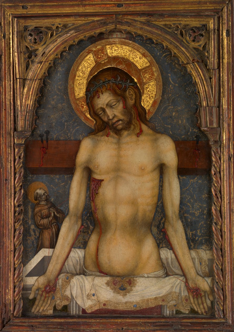 Sorgens man, ca. 1430. av Michele Giambono
