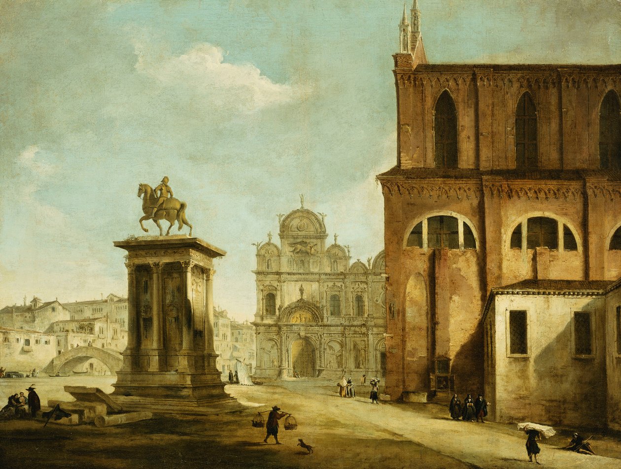 Campo SS Giovanni e Paolo, Venedig av Michele Marieschi