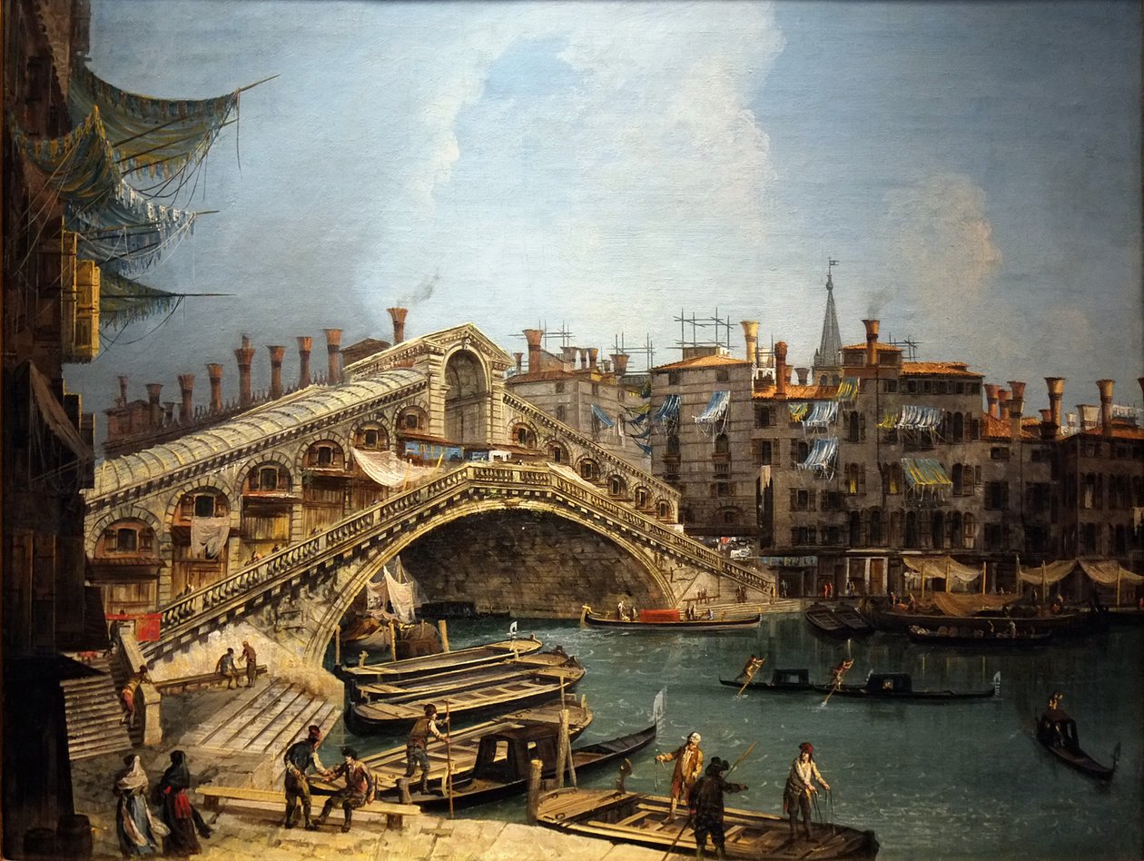 Dogepalatset i Venedig Venedig av Michele Marieschi
