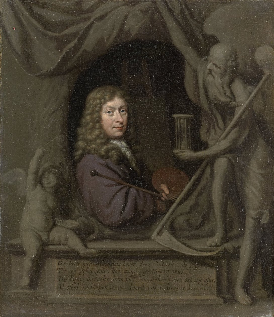 Självporträtt av Michiel van Musscher