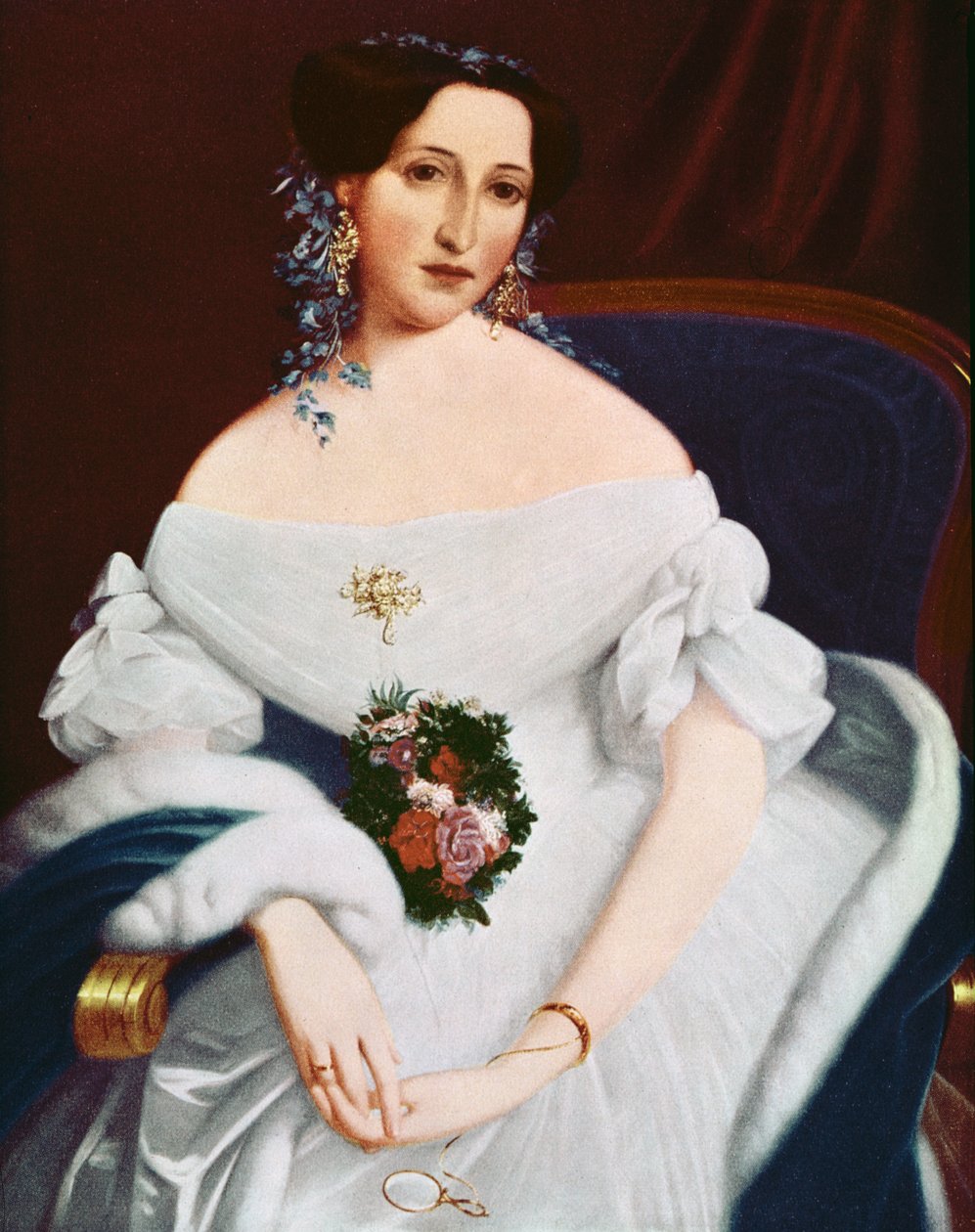 Luisa Pesjakova, ca 1855 av Mihael Stroj