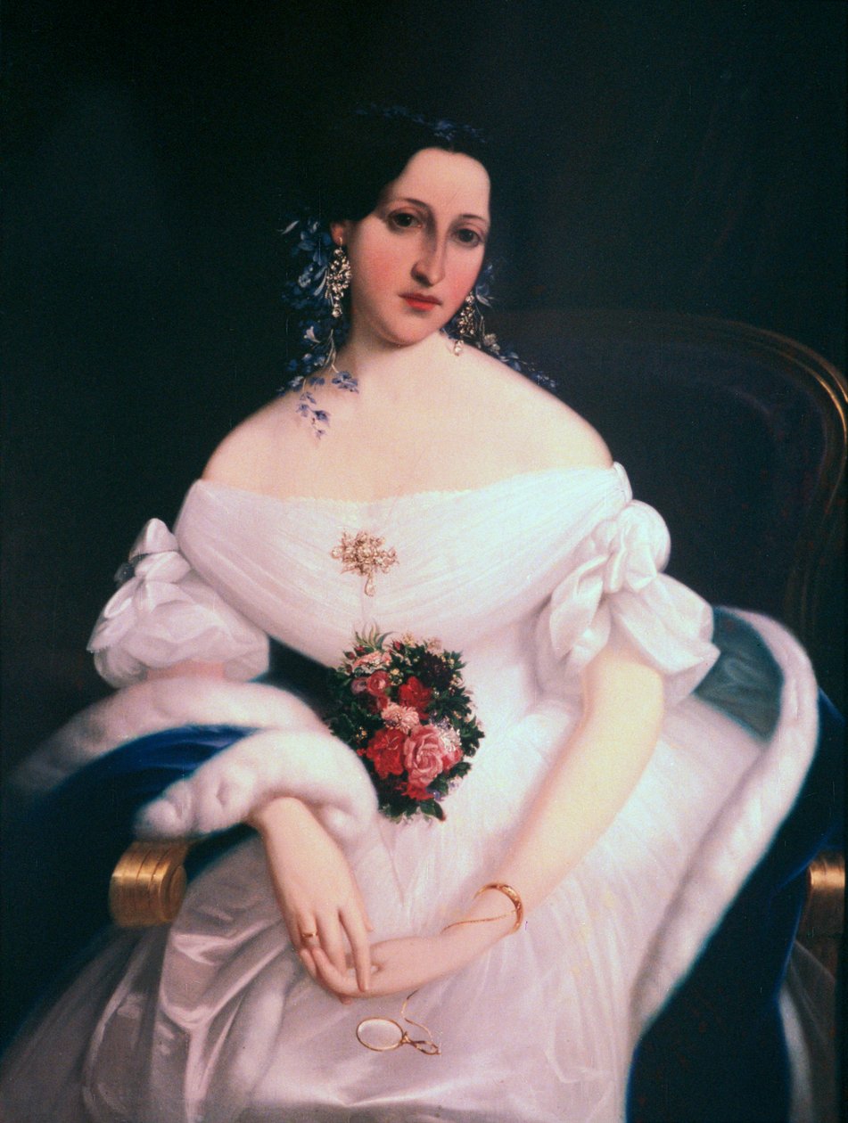 Luisa Pesjak, c1835 av Mihael Stroj