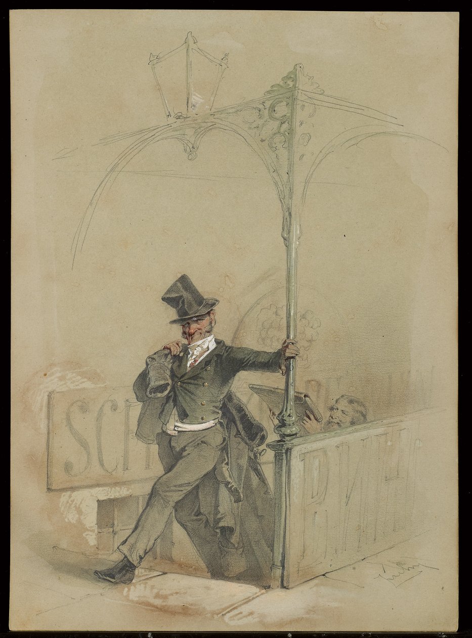 The Absent-minded Reveller, av Mihaly von Zichy