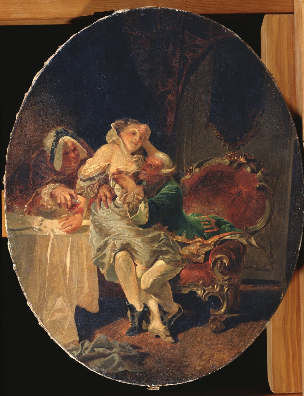 Förföraren, 1891 av Mihaly von Zichy