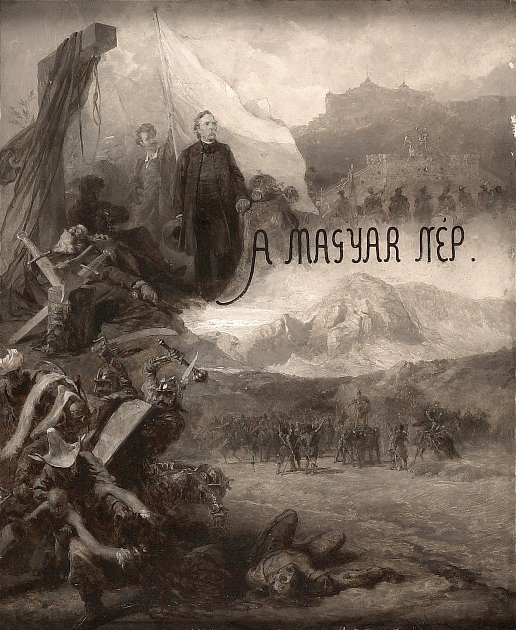 The Hungarian Nation av Mihaly von Zichy