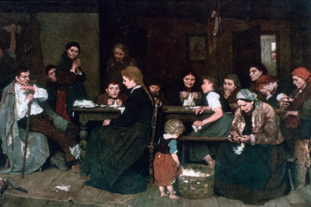 Utan titel, c1864-1900 av Mihály Munkácsy