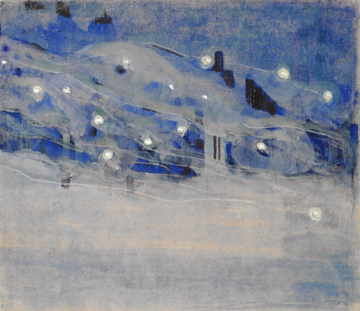 Sparks III, 1906. av Mikalojus Konstantinas Čiurlionis