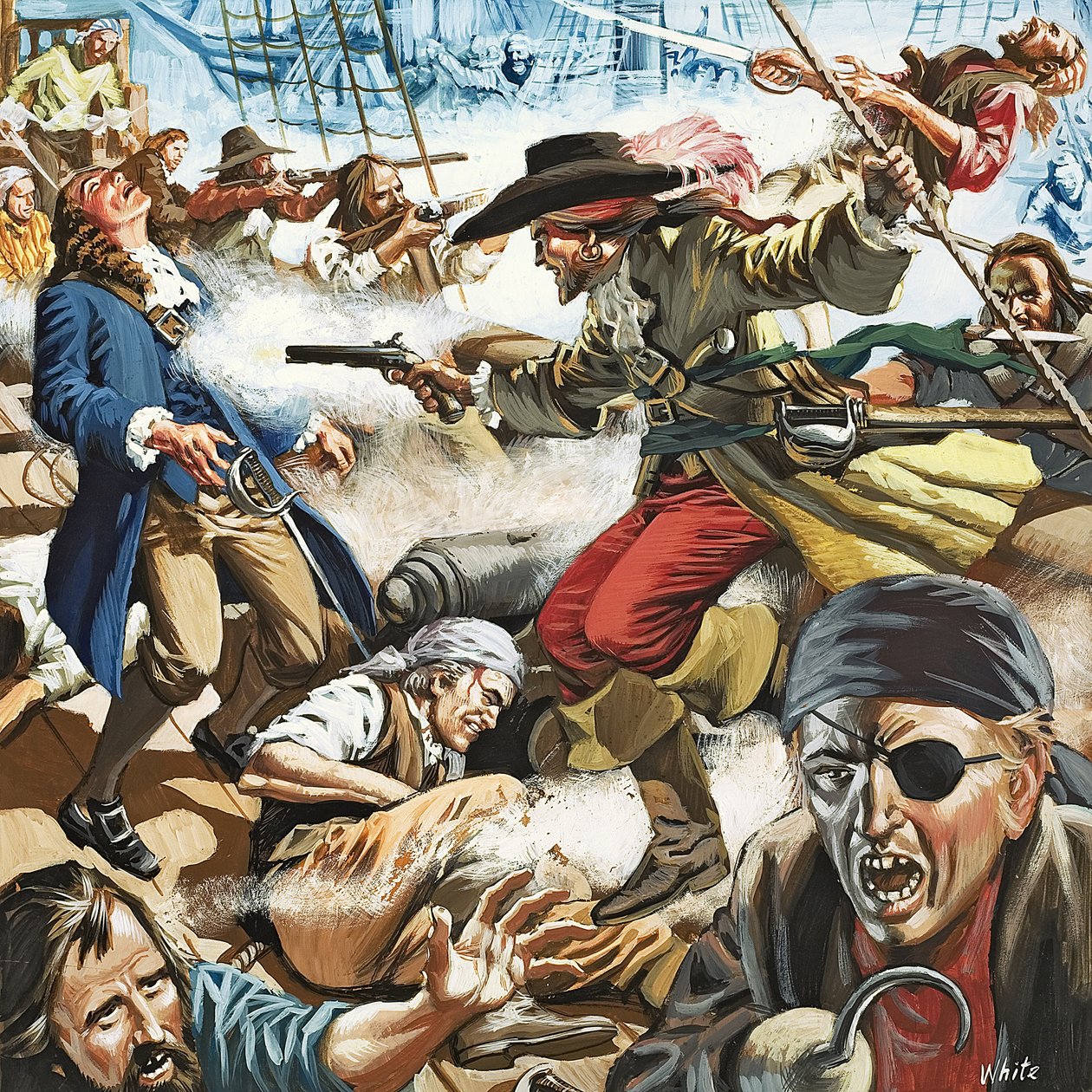 Pirater av Mike (20th century) White