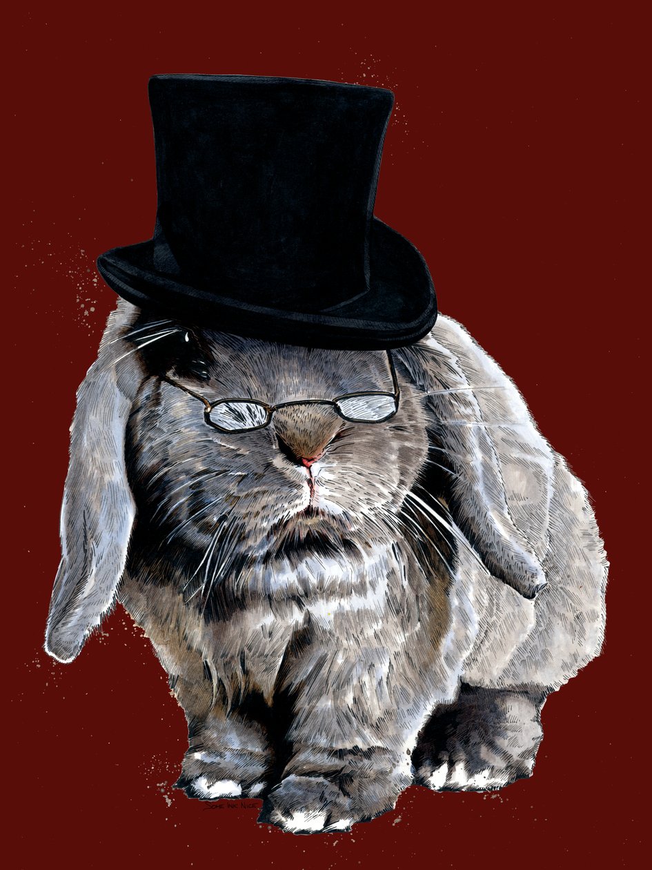 Humbug Bunny på Red Oxide, 2020 av Mike Davis